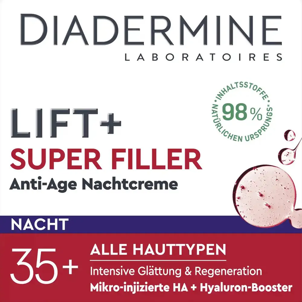 کرم سوپر فیلر شب Super Filler +35 دیادرمین - Image 4