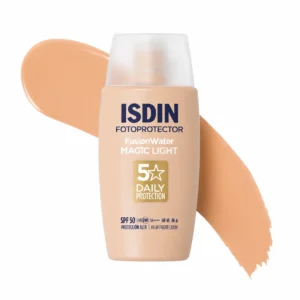 ضدآفتاب رنگی ISDIN مدل فیوژن واتر مجیک لایت (اورجینال اسپانیا)